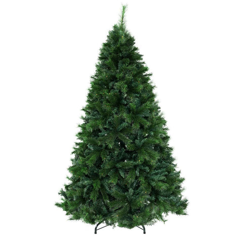 darrahopens Occasions > Christmas Jingle Jollys Christmas Tree 2.4M Xmas Trees Decorations Pine-Needle 2100 Tips