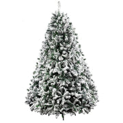 darrahopens Occasions > Christmas Jingle Jollys Christmas Tree 2.4M Xmas Trees Decorations Snowy 1500 Tips