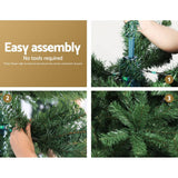 darrahopens Occasions > Christmas Jingle Jollys Christmas Tree 2.4M Xmas Trees Green Decorations 1400 Tips