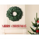 darrahopens Occasions > Christmas Jingle Jollys Christmas Wreath 60cm Xmas Tree Decoration Green