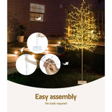 Darrahopens Occasions > Christmas Jingle Jollys Solar Christmas Tree 2.1M 480 LED Trees With Lights