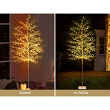 Darrahopens Occasions > Christmas Jingle Jollys Solar Christmas Tree 2.1M 480 LED Trees With Lights