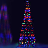 Darrahopens Occasions > Christmas Jingle Jollys Solar Powered Christmas Tree 3.6M 8 Light Modes
