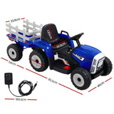 darrahopens Occasions > Christmas Rigo Ride On Car Tractor Toy Kids Electric Cars 12V Battery Child Toddlers Blue