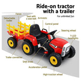 darrahopens Occasions > Christmas Rigo Ride On Car Tractor Toy Kids Electric Cars 12V Battery Child Toddlers Red