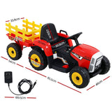 darrahopens Occasions > Christmas Rigo Ride On Car Tractor Toy Kids Electric Cars 12V Battery Child Toddlers Red