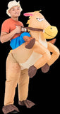 darrahopens Occasions > Costumes COWBOY Fancy Dress Inflatable Suit -Fan Operated Costume