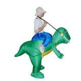 darrahopens Occasions > Costumes DINO Fancy Dress Inflatable Suit -Fan Operated Costume