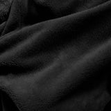 darrahopens Occasions > Costumes Royal Comfort Snug Hoodie Nightwear Super Soft Reversible Coral Fleece 750GSM - Black