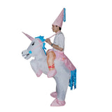 darrahopens Occasions > Costumes UNICORN Fancy Dress Inflatable Suit -Fan Operated Costume