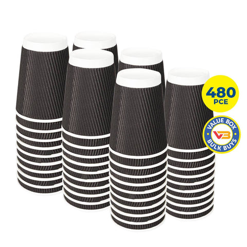 Darrahopens Occasions > Disposable Tablewear Party Central 480PCE Disposable Coffee Cups Microwave Safe 230ml
