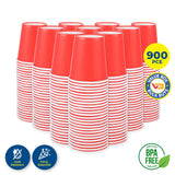 Darrahopens Occasions > Disposable Tablewear Party Central 900PCE Red Paper Cups Disposable Leak Resistant 200ml