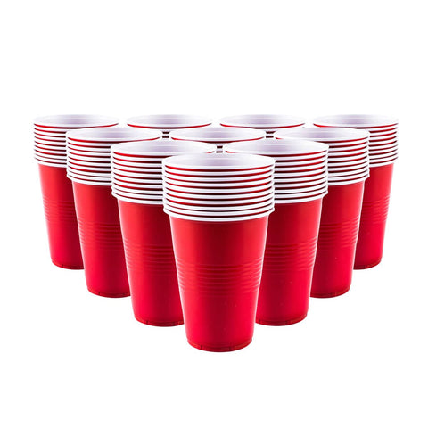 Darrahopens Occasions > Disposable Tablewear Party Central 960PCE Red Party Cups Disposable BPA Free High Quality 265ml