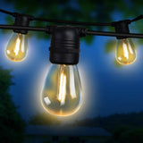 darrahopens Occasions > Lights Jingle Jollys 23m LED Festoon String Lights 20 Bulbs Kits Wedding Party Christmas S14