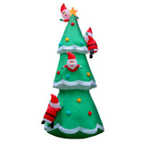 darrahopens Occasions > Lights Jingle Jollys 5M Christmas Inflatable Santa on Christmas Tree Xmas Decor LED