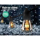 darrahopens Occasions > Lights Jingle Jollys 65m Festoon String Lights Christmas Bulbs Party Wedding Garden Party