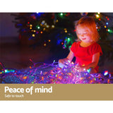 darrahopens Occasions > Lights Jingle Jollys 800 LED Christmas Icicle Lights Mutlicolour