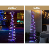 darrahopens Occasions > Lights Jingle Jollys Christmas LED Motif Light 1.88M Tree Waterproof Colourful