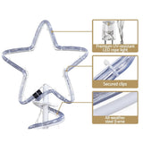 darrahopens Occasions > Lights Jingle Jollys Christmas LED Motif Light 1.88M Tree Waterproof Colourful
