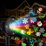 darrahopens Occasions > Lights Jingle Jollys Pattern LED Laser Landscape Projector Light Lamp Christmas Party