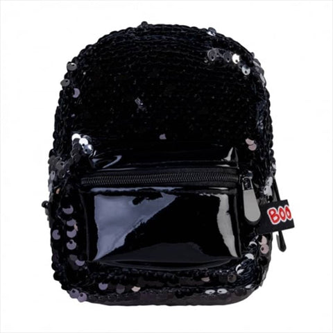 Darrahopens Occasions > Novelty Gifts Black Sequins BooBoo Backpack Mini