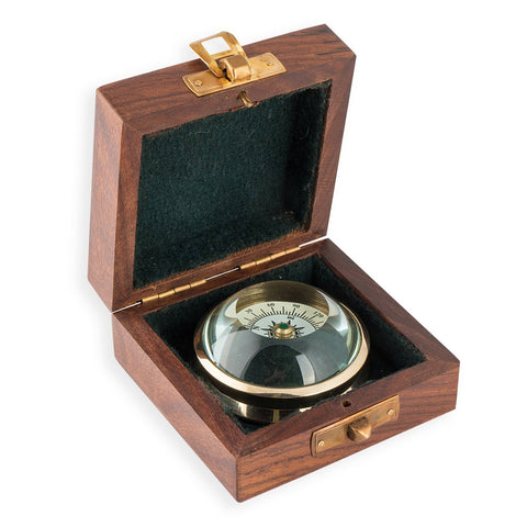 Darrahopens Occasions > Novelty Gifts Curved Glass 60mm Floating Dial Compass