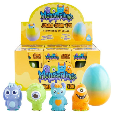 Darrahopens Occasions > Novelty Gifts Monsterlings Jumbo Grow Egg (SENT AT RANDOM)