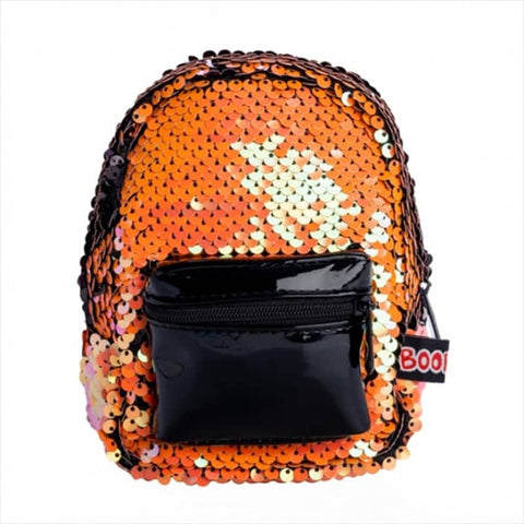Darrahopens Occasions > Novelty Gifts Orange Sequins BooBoo Backpack Mini