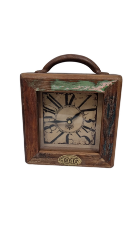 Darrahopens Occasions > Novelty Gifts Small Recycle Square Table Clock