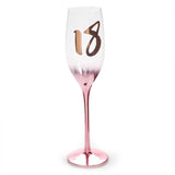 Darrahopens Occasions > Party & Birthday Novelties 18th Birthday Blush Campagne Flute