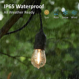 Darrahopens Occasions > Party Lights 20M Festoon String Lights Kits Christmas Wedding Party Waterproof outdoor