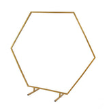 darrahopens Occasions > Wedding Accessories 2M Wedding Hex Arch Backdrop Flower Display Stand Frame Background