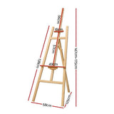 darrahopens Occasions > Wedding Accessories Artiss Painting Easel Stand Wedding Wooden Easels Tripod Shop Art Display 175cm