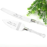 Darrahopens Occasions > Wedding Accessories Cutting Cake Knife and Silver Blade Cake Server Set Wedding Anniversary Engagement Birthday Party Gift Boxed