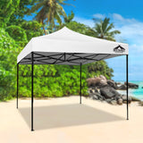 darrahopens Occasions > Wedding Accessories Instahut Gazebo Pop Up Marquee 3x3m Outdoor Tent Folding Wedding Gazebos White