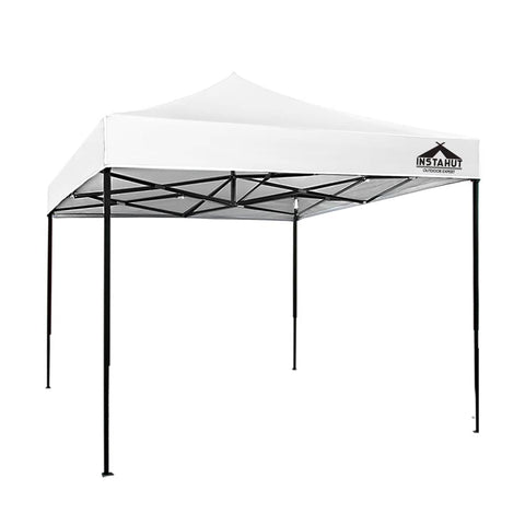 darrahopens Occasions > Wedding Accessories Instahut Gazebo Pop Up Marquee 3x3m Outdoor Tent Folding Wedding Gazebos White