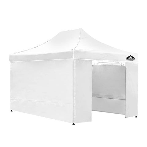 darrahopens Occasions > Wedding Accessories Instahut Gazebo Pop Up Marquee 3x4.5m Folding Wedding Tent Gazebos Shade White
