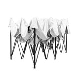 darrahopens Occasions > Wedding Accessories Instahut Gazebo Pop Up Marquee 3x6m Folding Wedding Tent Gazebos Shade White