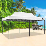 darrahopens Occasions > Wedding Accessories Instahut Gazebo Pop Up Marquee 3x6m Outdoor Tent Folding Wedding Gazebos White