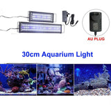 Darrahopens Outdoor 30cm Aquarium Light Lighting Full Spectrum Aqua Plant Fish Tank Bar LED Lamp