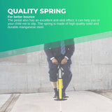 Darrahopens Outdoor Black and Yellow Pogo Stick - Adult + Childrens Large Jumping Jackhammer Toy
