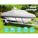 darrahopens Outdoor > Boating 14 - 16 foot Waterproof Boat Cover - Grey