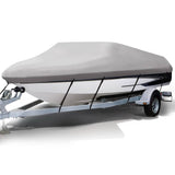 darrahopens Outdoor > Boating 14 - 16 foot Waterproof Boat Cover - Grey