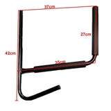 darrahopens Outdoor > Boating 2Pcs Kayak Wall Rack Carrier Canoe Paddle Surfboard Holder Wall Mount Shelf