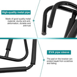 darrahopens Outdoor > Boating 2Pcs Kayak Wall Rack Carrier Canoe Paddle Surfboard Holder Wall Mount Shelf