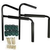 darrahopens Outdoor > Boating 2Pcs Kayak Wall Rack Carrier Canoe Paddle Surfboard Holder Wall Mount Shelf