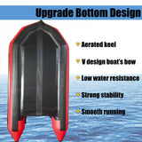 Darrahopens Outdoor > Boating 3.6m Inflatable Dinghy Boat Tender Pontoon Rescue- Red