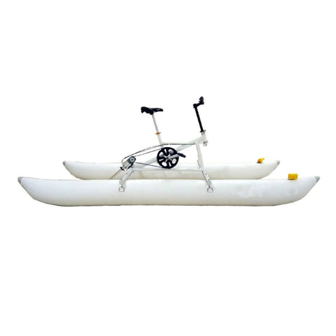 Darrahopens Outdoor > Boating Inflatable Water Bike For Water Sport Portable Yacht Kayak Boatbike