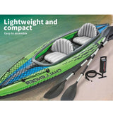 Darrahopens Outdoor > Boating Intex Sports Challenger K2 Inflatable Kayak 2 Seat Floating Boat Oars River/Lake 68306NP