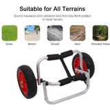 darrahopens Outdoor > Boating Kayak Boat Carrier Tote Trolley Cart Transport SUP Foldable Cart